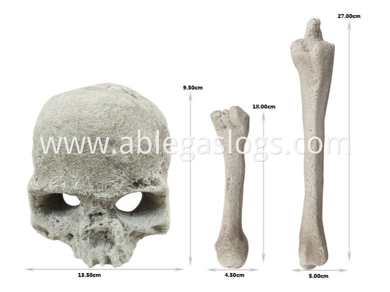 Gas Log Inserts For Ceramic Skulls Size Jpg